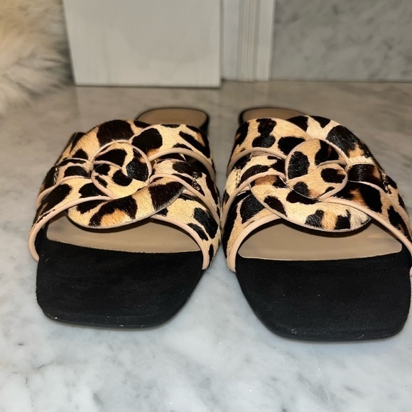 New! INC International Concepts Gargi Knotted-Strap Slide Sandals Leopard - Picture 5 of 9